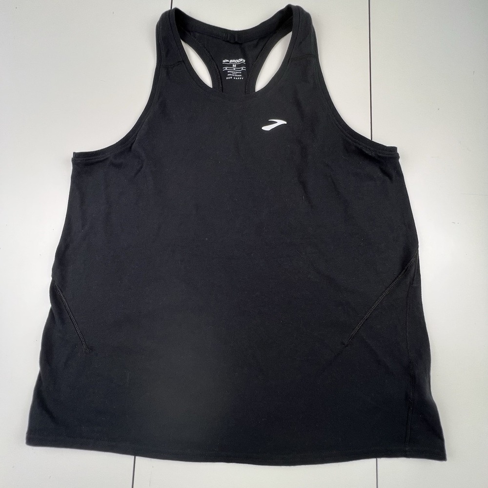 Brooks  Run Happy Black Tank Women's Medium Style 221606